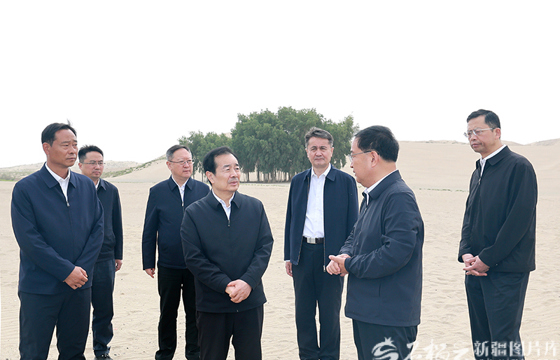 陈小江赴巴州现场督导中央生态环境保护督察重点问题整改工作