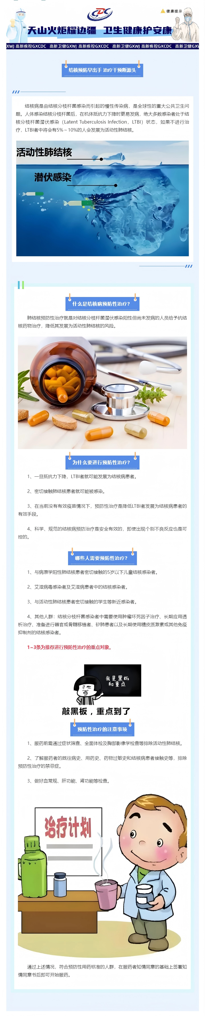 【健康科普】结核预防早出手 治疗干预断源头(1)